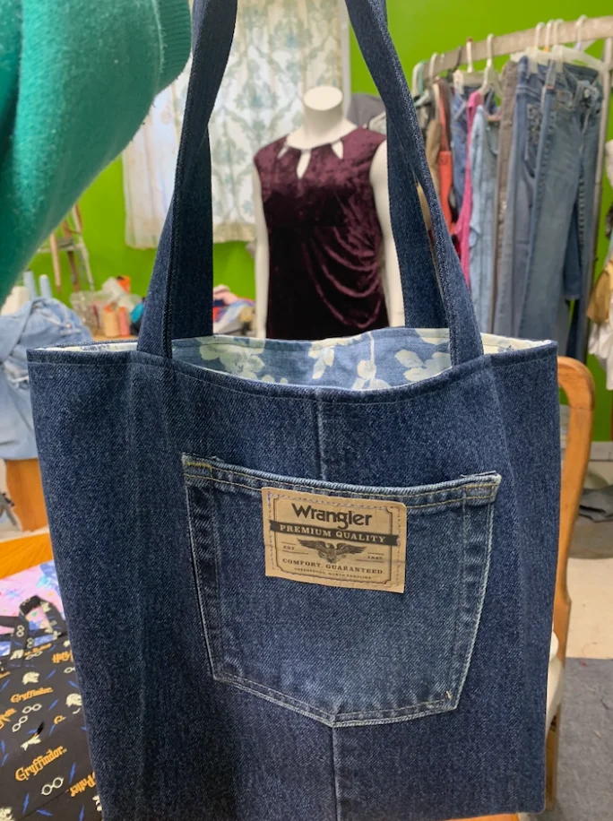 Custom Levi Denim Purse