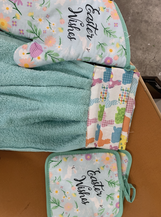 Easter Kitchen Towel or Decor