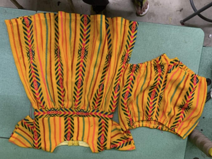 Yellow Kids Custom Outfit